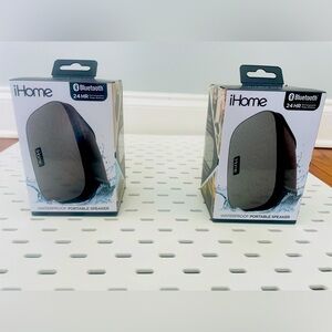 iHome Weather Tough Water & Shock Resistant Bluetooth
Portable Speaker with Long